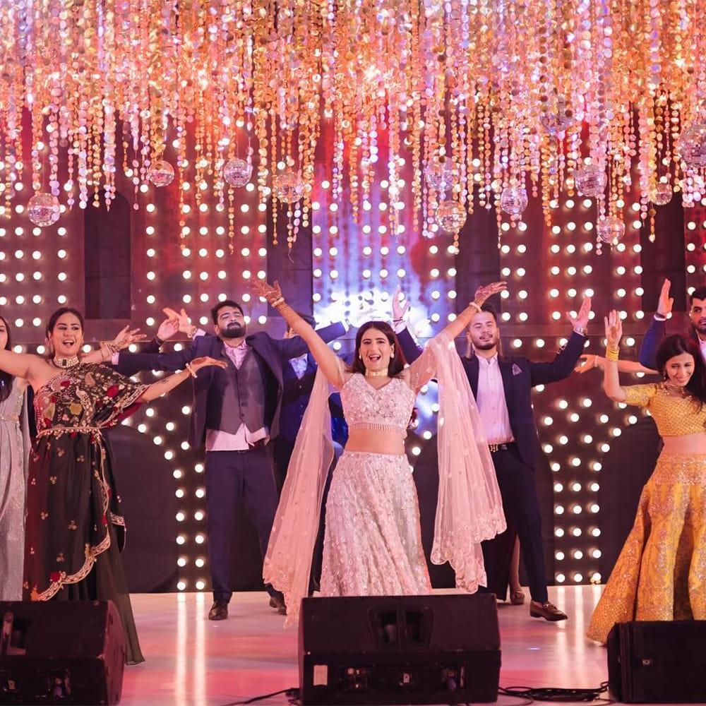 Sangeet night dance performance